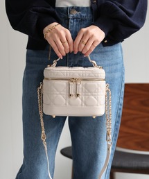 sakishimatokyo | 【3WAY】 バニティバッグ/キルティング/ショルダー(ハンドバッグ)