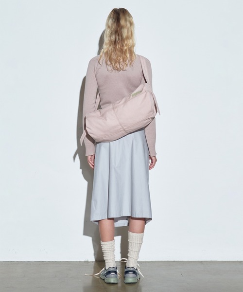 SCULPTOR（スカルプター）の「Vintage Canvas Duffel Bag/ヴィンテージキャンバスダッフルバッグ（ショルダーバッグ・レディース・ライトグレー/ピンク/ブラック/カーキ・FREE）」の14枚目の写真