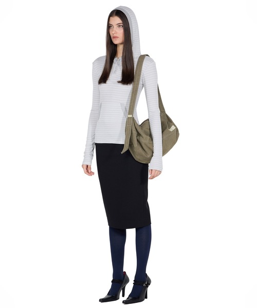 SCULPTOR（スカルプター）の「Vintage Canvas Duffel Bag/ヴィンテージキャンバスダッフルバッグ（ショルダーバッグ・レディース・ライトグレー/ピンク/ブラック/カーキ・FREE）」の8枚目の写真