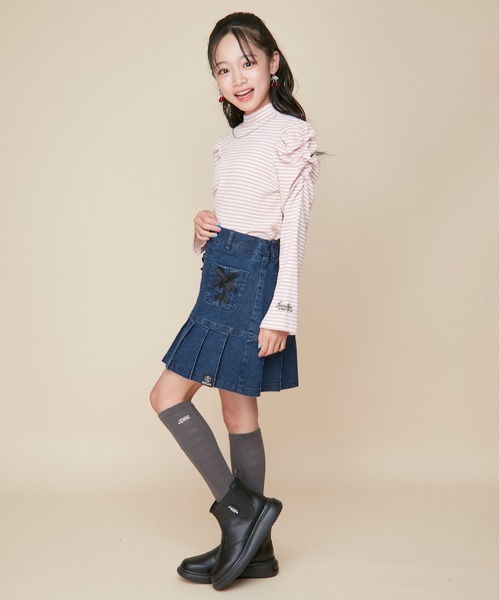 JENNI(ジェニィ)の「【雑誌 ニコ☆プチ掲載】JENNI×n☆pサイドゴアブーツ(ブーツ・キッズ・ブラウン/ブラック・20cm/21cm/22cm/23cm/24cm)」の14枚目の写真