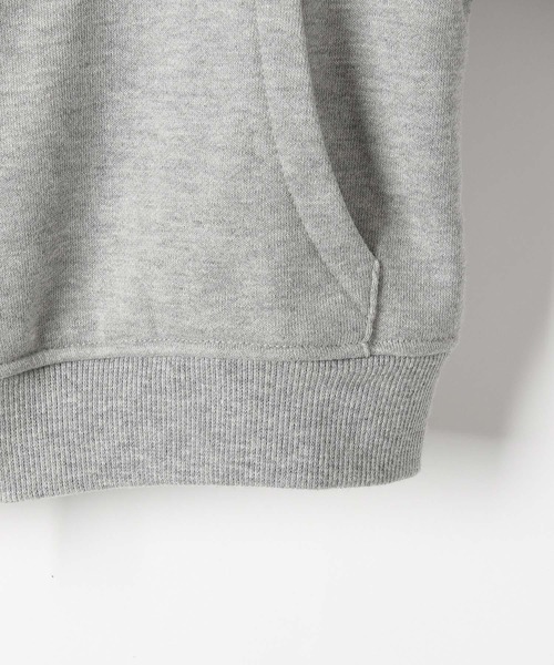 トップス PATCH / HEATHER GRAY セール】オフショルZIP裏毛スウェット 149049（スウェット）｜Heather