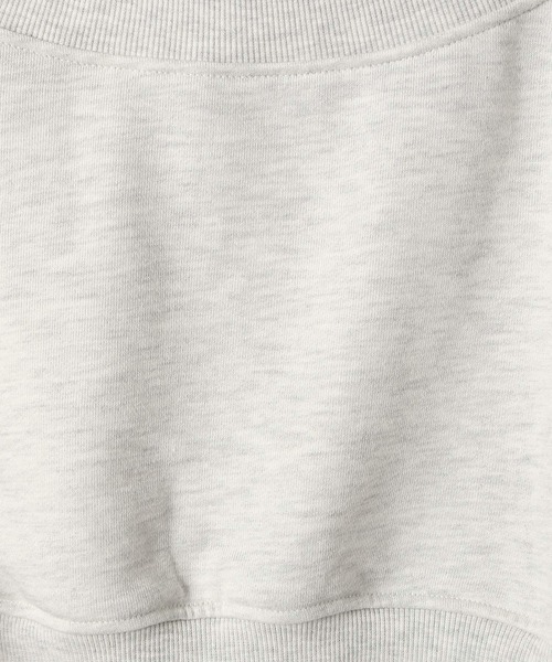 Heather(ヘザー)の「オフショルZIP裏毛スウェット 149049(スウェット・レディース・スミクロ/オートミール/グレー・FREE)」の12枚目の写真