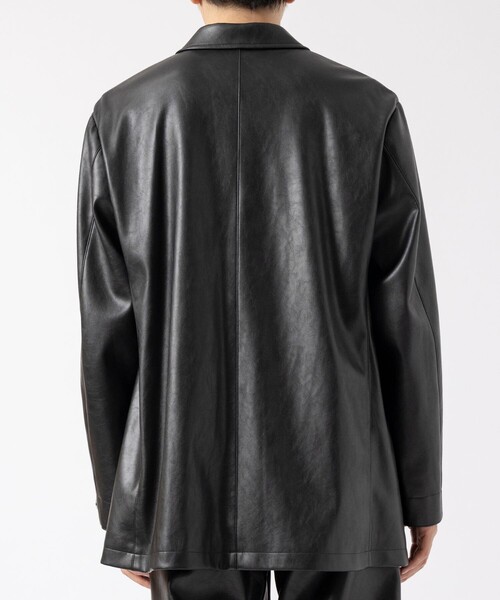 th products（ティーエイチプロダクト）の「【th products/ティーエイチプロダクツ】Drawstring Blouson（テーラードジャケット・メンズ・ブラック・1/2）」の5枚目の写真