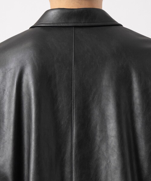 th products（ティーエイチプロダクト）の「【th products/ティーエイチプロダクツ】Drawstring Blouson（テーラードジャケット・メンズ・ブラック・1/2）」の3枚目の写真