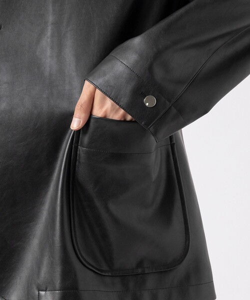 th products（ティーエイチプロダクト）の「【th products/ティーエイチプロダクツ】Drawstring Blouson（テーラードジャケット・メンズ・ブラック・1/2）」の11枚目の写真