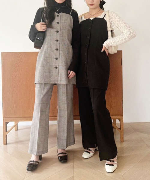 one after another NICE CLAUP（ワンアフターアナザーナイスクラップ）の「リボンストラップセパレートパンプス（パンプス・レディース・ブラック/アイボリー/ブラウン・L/M/S）」の15枚目の写真