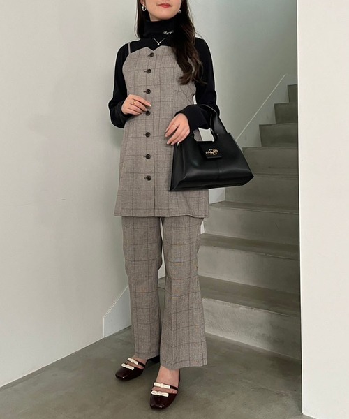 one after another NICE CLAUP（ワンアフターアナザーナイスクラップ）の「リボンストラップセパレートパンプス（パンプス・レディース・ブラック/アイボリー/ブラウン・L/M/S）」の21枚目の写真