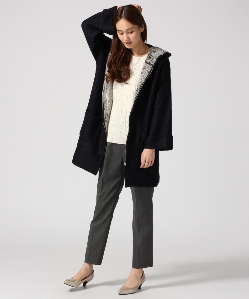 GLOBAL WORK（グローバルワーク）の「TRウエストイージーパンツ/567469（その他パンツ・レディース・ブルー/グレー/その他/ブルー系その他・LARGE/MEDIUM/SMALL）」の8枚目の写真