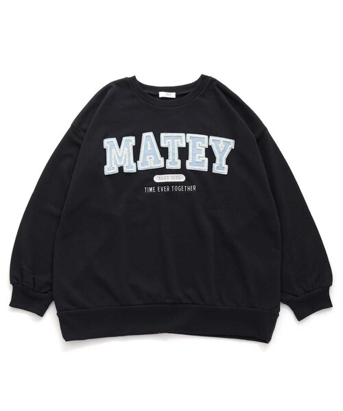 algy（アルジー）の「サガラロゴBIGトレーナー（スウェット・キッズ・ブラック/レッド/ブルー・SMALL/MEDIUM/X-SMALL/XX-SMALL）」の2枚目の写真