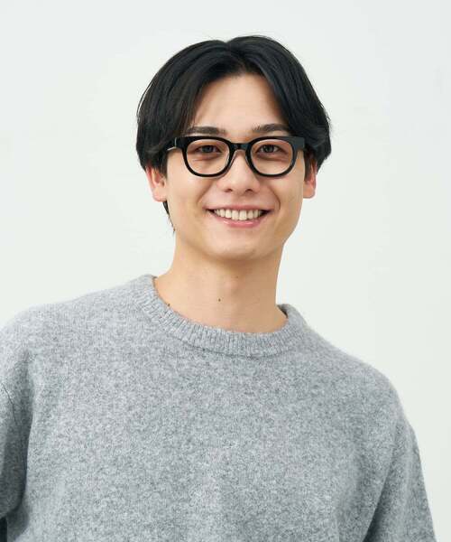 Zoff（ゾフ）の「ウェリントン型 メガネ｜伊達メガネ｜ビジネス｜Zoff｜FASHION（メガネ・メンズ・グリーン系その他/レッド系その他/ブラック/ブラウン系その他2・FREE）」の15枚目の写真