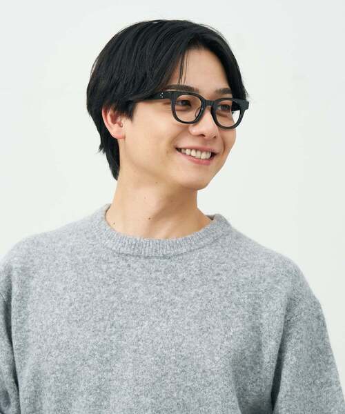 Zoff（ゾフ）の「ウェリントン型 メガネ｜伊達メガネ｜ビジネス｜Zoff｜FASHION（メガネ・メンズ・グリーン系その他/レッド系その他/ブラック/ブラウン系その他2・FREE）」の16枚目の写真