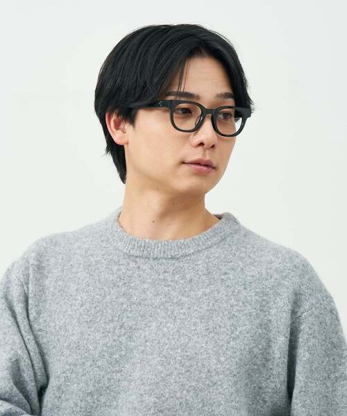 Zoff（ゾフ）の「ウェリントン型 メガネ｜伊達メガネ｜ビジネス｜Zoff｜FASHION（メガネ・メンズ・グリーン系その他/レッド系その他/ブラック/ブラウン系その他2・FREE）」の17枚目の写真