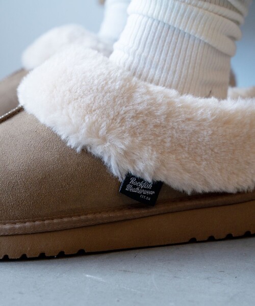 FREAK'S STORE（フリークスストア）の「Rockfish Weatherwear/ロックフィッシュ ウェザーウェア ORIGINAL WINTER FUR MULE/オリジナル ウィンターファーミュール（その他シューズ・レディース・ブラウン/ブラック/ベージュ・23.0cm/24.0cm）」の6枚目の写真