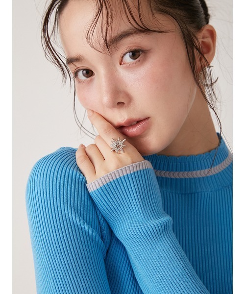 LILY BROWN(リリーブラウン)の「星座モチーフリング(リング・レディース・B/C/D/A・FREE)」の1枚目の写真