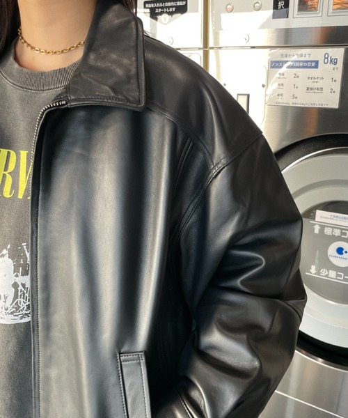 ✨ラムレザー✨ jeans factory clothes シングルライダース JEANS FACTORY Clothes（ジーンズファクトリークローズ）の