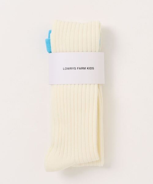 LOWRYS FARM(ローリーズファーム)の「リブカラータイツ 135772(タイツ/ストッキング・キッズ・グレー/オフホワイト/カーキ・MEDIUM/LARGE)」の18枚目の写真