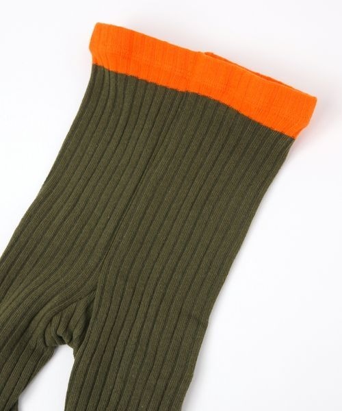 LOWRYS FARM(ローリーズファーム)の「リブカラータイツ 135772(タイツ/ストッキング・キッズ・グレー/オフホワイト/カーキ・MEDIUM/LARGE)」の16枚目の写真