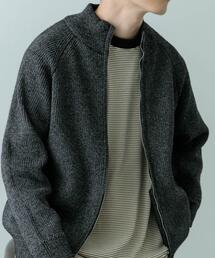 週末特価)meanswhile ドライバーズニット ssstein - 【残りわずか】Oversized Drivers Knit Zip Jacket