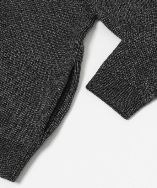 ITEMS URBANRESEARCH（アイテムズ アーバンリサーチ）の「マシンウォシャブルマシュマロドライバーズニット（カーディガン/ボレロ・メンズ・ブラウン/ブラック・MEDIUM/LARGE）」の10枚目の写真