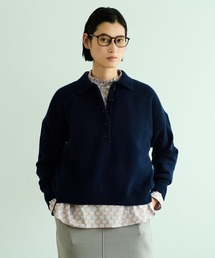 LA MARINE FRANCAISE リバティプリント　衿フリルシャツ LA MARINE FRANCAISE ブラウス シャツ リバティプリント別注
