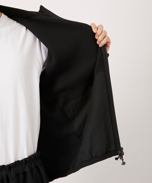 marka（マーカ）の「【MARKAWARE/マーカウェア】FREECE LINER JACKET（ブルゾン・メンズ・ブラック・2/1）」の9枚目の写真