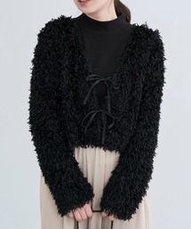 Sugar spoon | ・SUGARSPOON 2wayフェザーカーディガン(カーディガン/ボレロ)