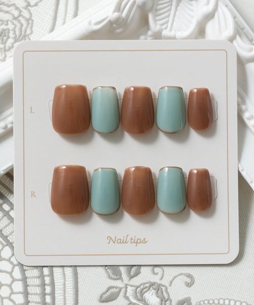セール】ハンドメイド ネイルチップ 両手分（ネイルシール/ネイル