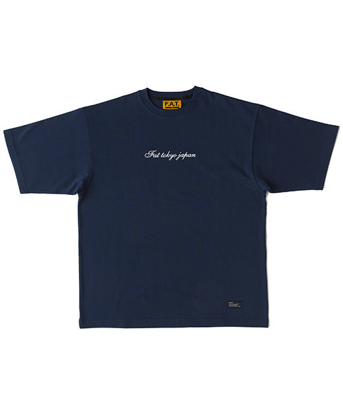 FAT（エフエイティー）の「CALIGRATee（Tシャツ/カットソー・メンズ・グリーン/ネイビー/イエロー/ホワイト・JUMBO(XXL)/SKINNY(L)/TITCH(M)/FAT(XL)）」の4枚目の写真