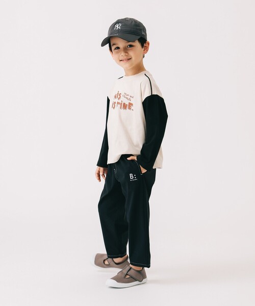 B:MING by BEAMS(ビーミングバイビームス)の「撥水 パンツ 2025SS(100~150cm)(スラックス・キッズ・ブルー系その他2/ブラック・140/130/100/150/110/120)」の12枚目の写真