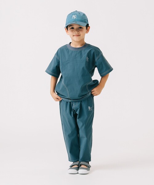 B:MING by BEAMS(ビーミングバイビームス)の「撥水 パンツ 2025SS(100~150cm)(スラックス・キッズ・ブルー系その他2/ブラック・140/130/100/150/110/120)」の20枚目の写真