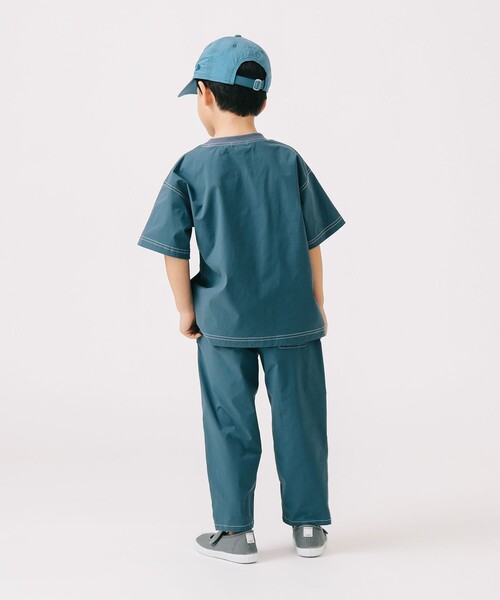 B:MING by BEAMS(ビーミングバイビームス)の「撥水 パンツ 2025SS(100~150cm)(スラックス・キッズ・ブルー系その他2/ブラック・140/130/100/150/110/120)」の16枚目の写真