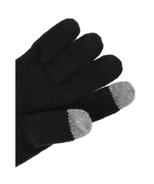 ALEXIA STAM（アリシアスタン）の「Knit Gloves /バイカラー手袋（手袋・レディース・ブラック/ブラウン/グレー・FREE）」の15枚目の写真