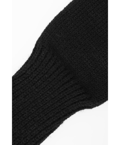 ALEXIA STAM（アリシアスタン）の「Knit Gloves /バイカラー手袋（手袋・レディース・ブラック/ブラウン/グレー・FREE）」の16枚目の写真