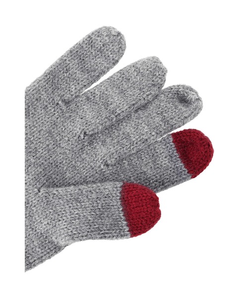 ALEXIA STAM（アリシアスタン）の「Knit Gloves /バイカラー手袋（手袋・レディース・ブラック/ブラウン/グレー・FREE）」の19枚目の写真