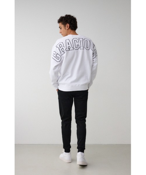 AZUL by moussy(アズールバイマウジー)の「GRACIOUSスウェットトップス(スウェット・メンズ・ブラック/ホワイト/レッド・FREE)」の6枚目の写真