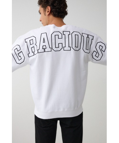 AZUL by moussy(アズールバイマウジー)の「GRACIOUSスウェットトップス(スウェット・メンズ・ブラック/ホワイト/レッド・FREE)」の12枚目の写真