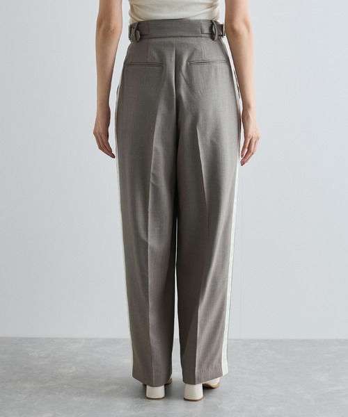 VIS（ビス）の「へリンボーンストレートラインパンツ（その他パンツ・レディース・グレー/ネイビー・M/S）」の14枚目の写真