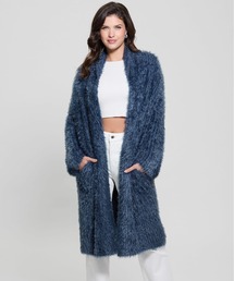 Guess | LS Nori Midi Feather Cardigan カーディガン レディース(カーディガン/ボレロ)