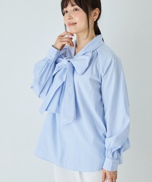 INCEDE（インシード）の「前後2WAY ビッグボウタイブラウス（シャツ/ブラウス）」