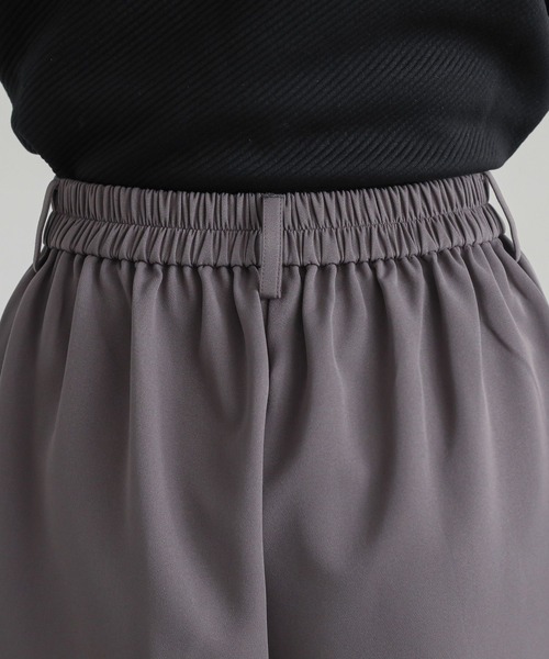 n'OrLABEL（ノアールレーベル）の「『2タックセミワイドパンツ』（スラックス・レディース・ブラック/グレー・2/1）」の21枚目の写真