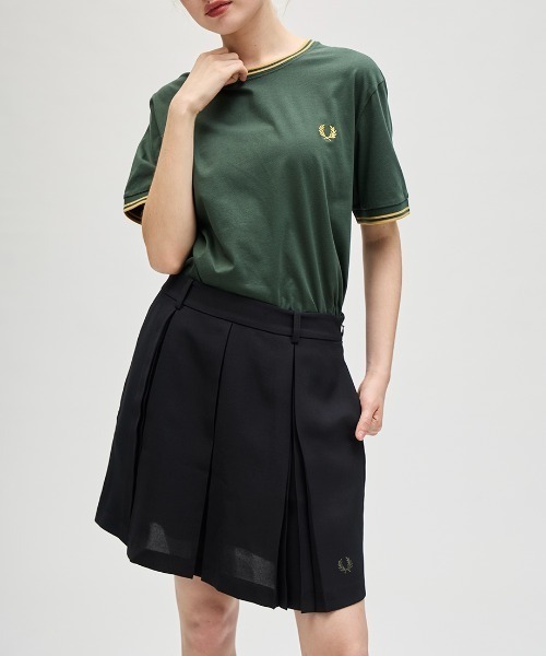 FRED PERRY★スカート Pleated Tennis Skirt／プリーツテニススカート（スカート