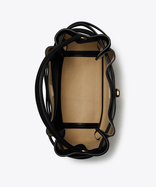 TORY BURCH（トリーバーチ）の「ロミー バケットバッグ（ショルダーバッグ・レディース・ブラック/ブラウン/ライトグレー/クリーム/モカ/ライトピンク/ベージュ/ライトブルー・ONE SIZE）」の16枚目の写真