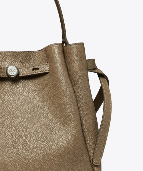 【本日限定セール】超美品 TORY BURCH　ロミー バケットバッグ 最終値下 ロミー バケットバッグ: レディース サッチェルバッグ | Tory