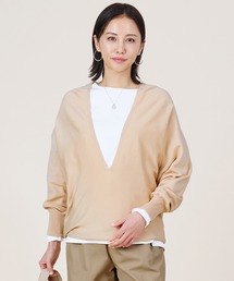 激安正規品 MICA＆DEAL｜マイカアンドディールのニット/セーター（Vネック トップス