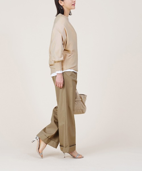 marmors(マルモア)の「【marmors】deep v/neck pullover(ニット/セーター・レディース・オフホワイト/ピンク/ベージュ・36)」の19枚目の写真