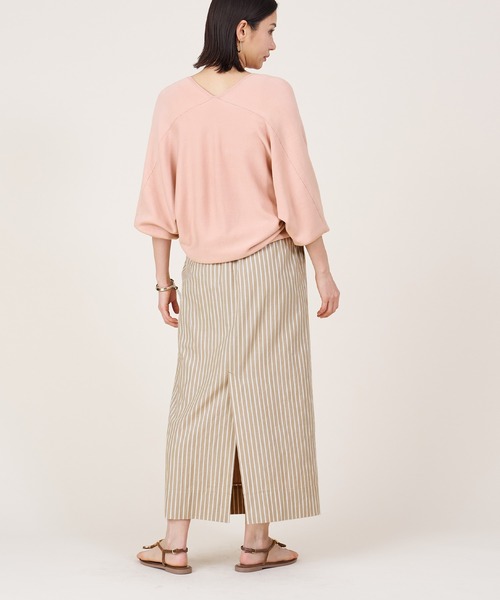 セール】【marmors】deep v/neck pullover（ニット/セーター