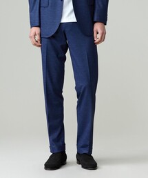 【ストレッチ / 洗える / 吸水速乾/ 接触冷感】【J.PRESS-POOL WOOL】ジャージーセットアップ スラックス_25年モデル