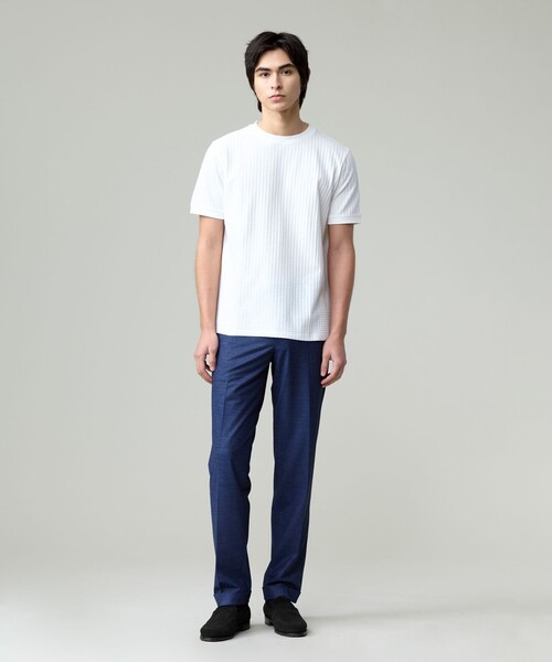 J.PRESS（ジェイプレス）の「【ストレッチ / 洗える / 吸水速乾/ 接触冷感】【J.PRESS-POOL WOOL】ジャージーセットアップ スラックス_25年モデル（その他パンツ・メンズ・ネイビー系/ライトグレー系・78/86/90/82/94/74）」の20枚目の写真