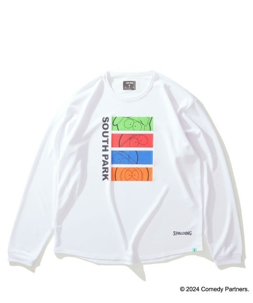 SPALDING（スポルディング）の「【SPALDING/スポルディング】ロングスリーブTシャツ サウスパーク キャラクターズ/（Tシャツ/カットソー・メンズ・ブラック/ホワイト・MEDIUM/X-LARGE）」の2枚目の写真