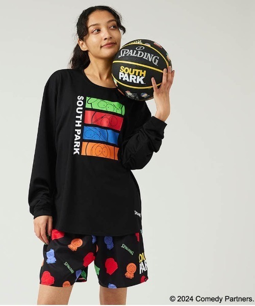 SPALDING（スポルディング）の「【SPALDING/スポルディング】ロングスリーブTシャツ サウスパーク キャラクターズ/（Tシャツ/カットソー・メンズ・ブラック/ホワイト・MEDIUM/X-LARGE）」の3枚目の写真